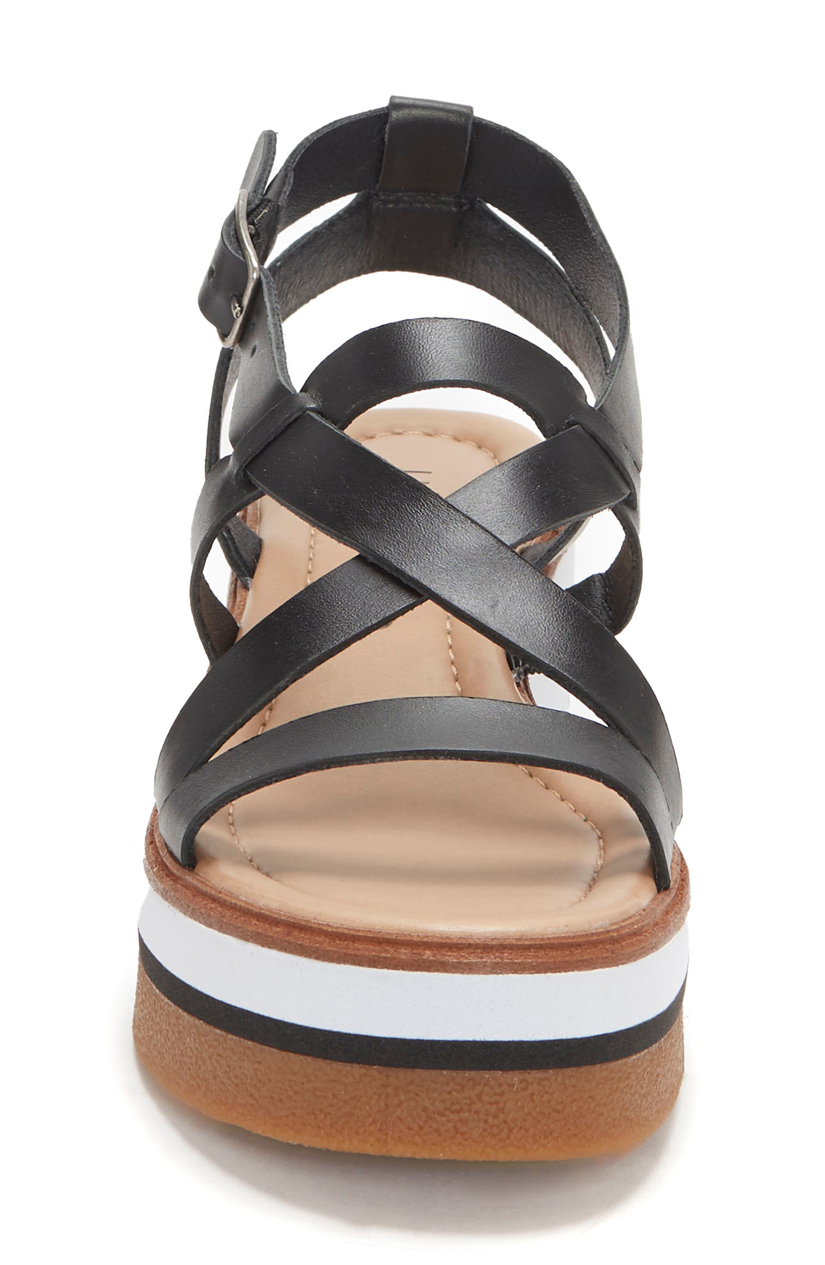 Lucky Brand Ticey Platform Wedge Sandal, Alternate, color, 