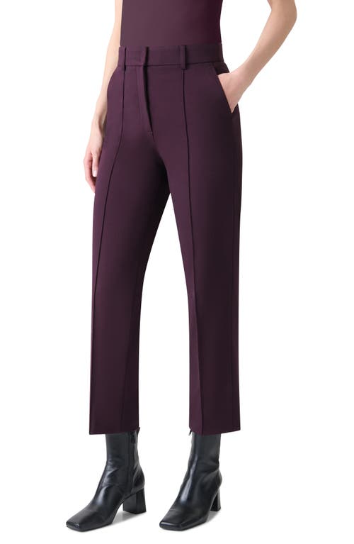Akris Punto Tapered Signature Jersey Cropped Pants