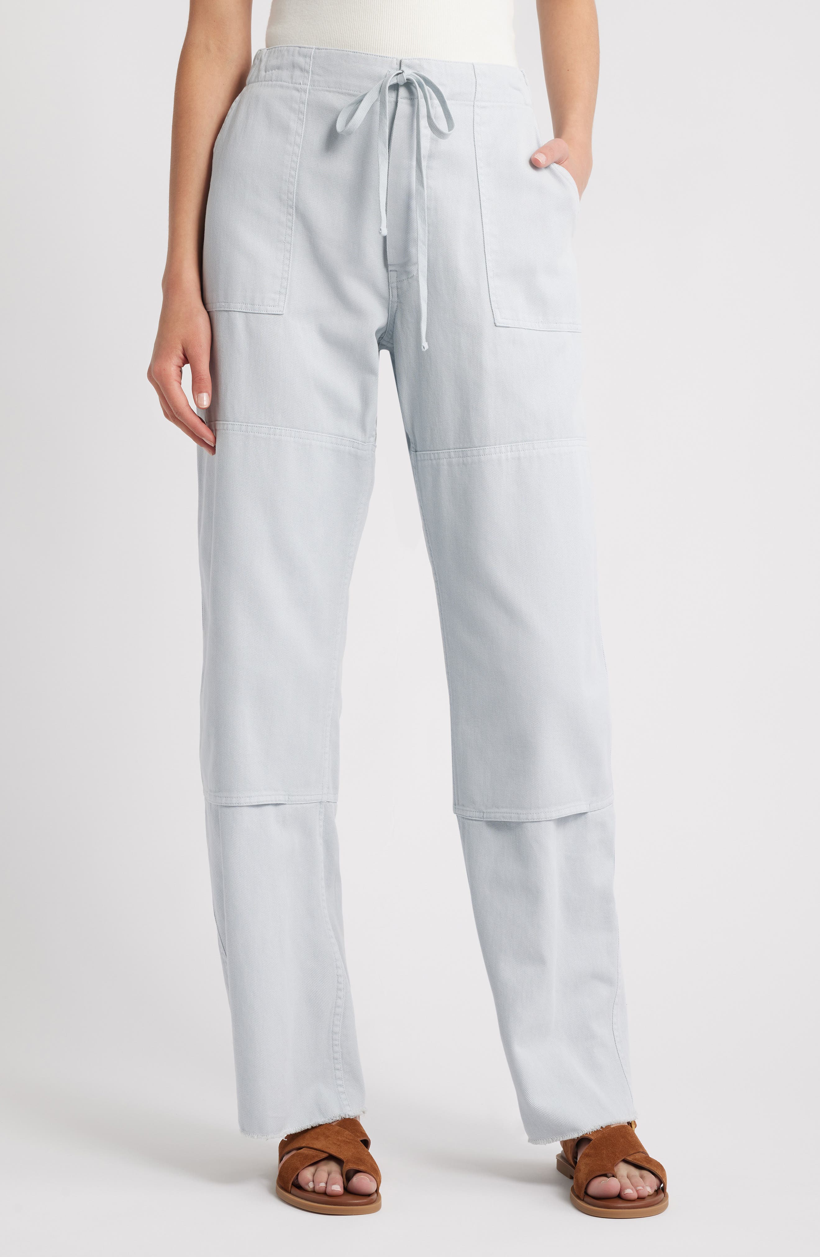 Re/Done Beach Wide Leg Denim Pants