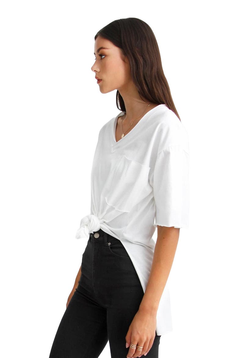 Brave Soul Oversized T-Shirt, Alternate, color, White