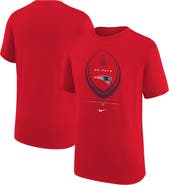 Nike Youth Nike Red New England Patriots Icon Legend Dri-FIT T-Shirt