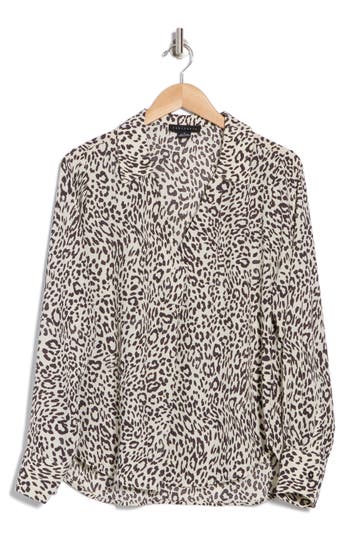 Sanctuary Johnny Collar Tunic In Gentle Spots In Gentle Spots