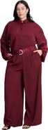 ELOQUII Wide Leg Belted Pant