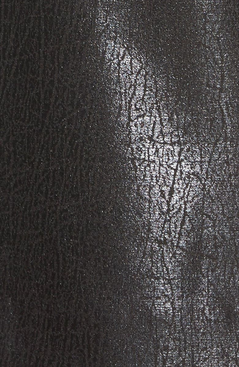 Frenchi Foiled Blazer, Alternate, color,