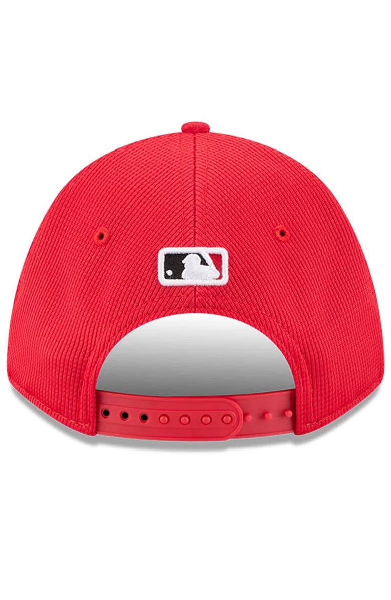 New Era Men's New Era Red Cincinnati Reds City Connect Batting Practice 9FORTY M-Crown Adjustable Hat, Alternate, color, Red