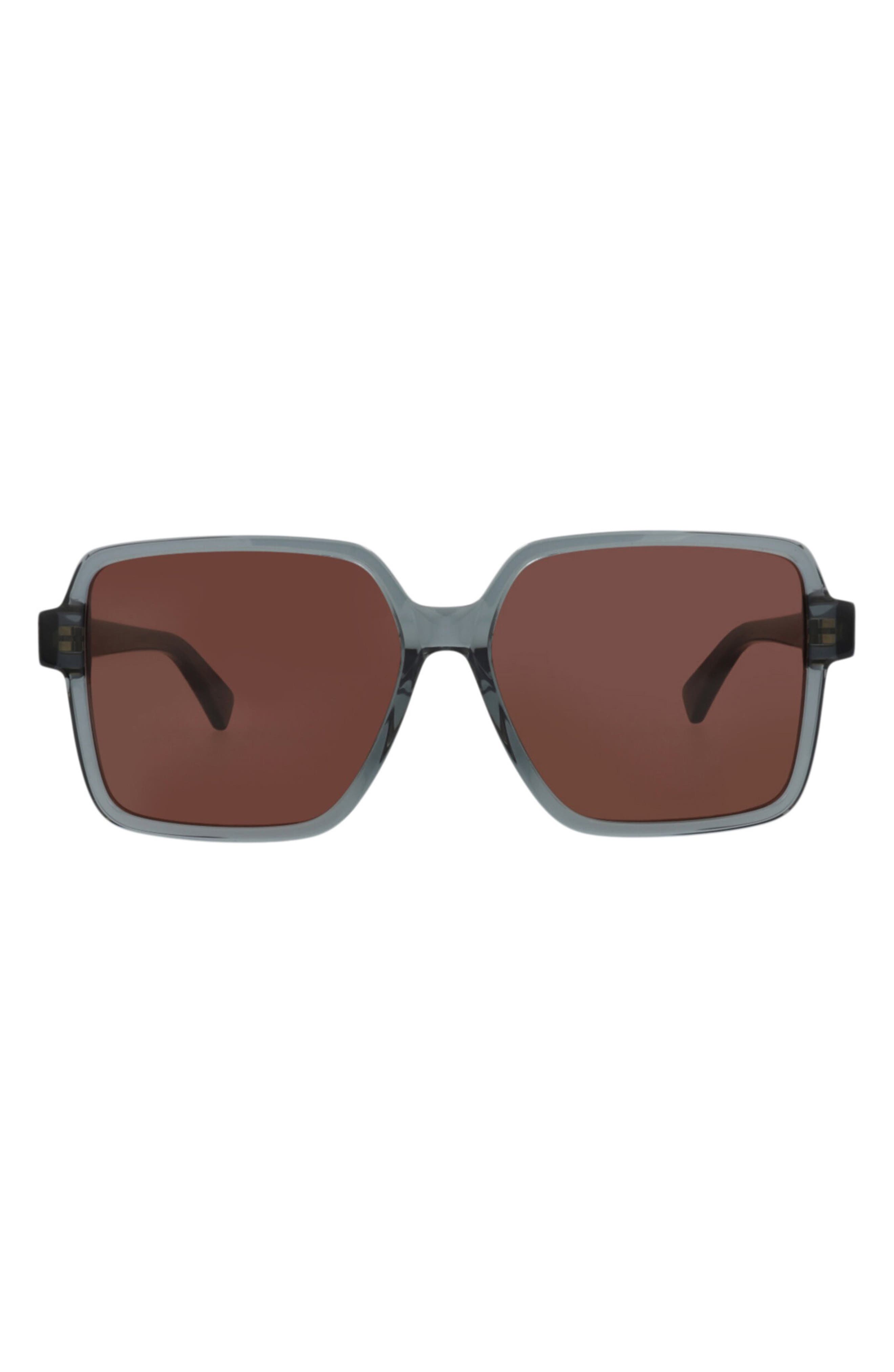 Bottega Veneta 59mm Square Sunglasses