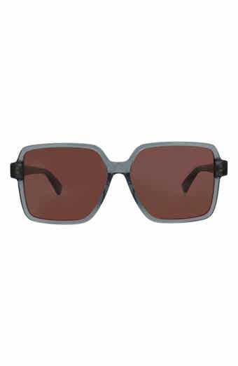 Bottega Veneta 59mm Square Sunglasses