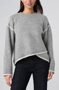 Liverpool Los Angeles Tipped Tulip Hem Sweater