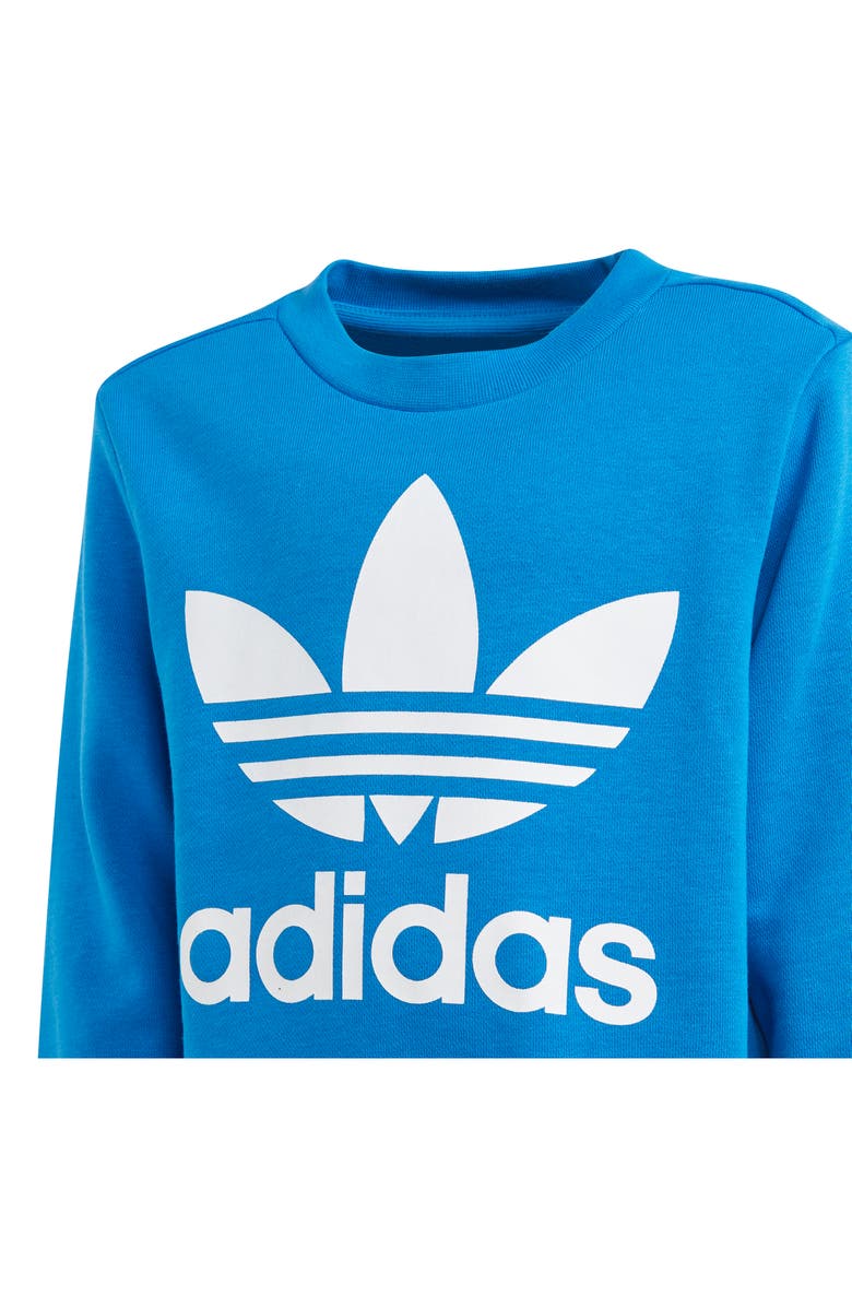 adidas Kids' Adicolor Lifestyle Graphic Sweatshirt & Joggers Set, Alternate, color, 