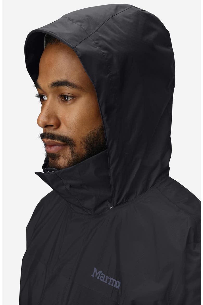 PreCip® Waterproof Hooded Jacket, Alternate, color, BLACK