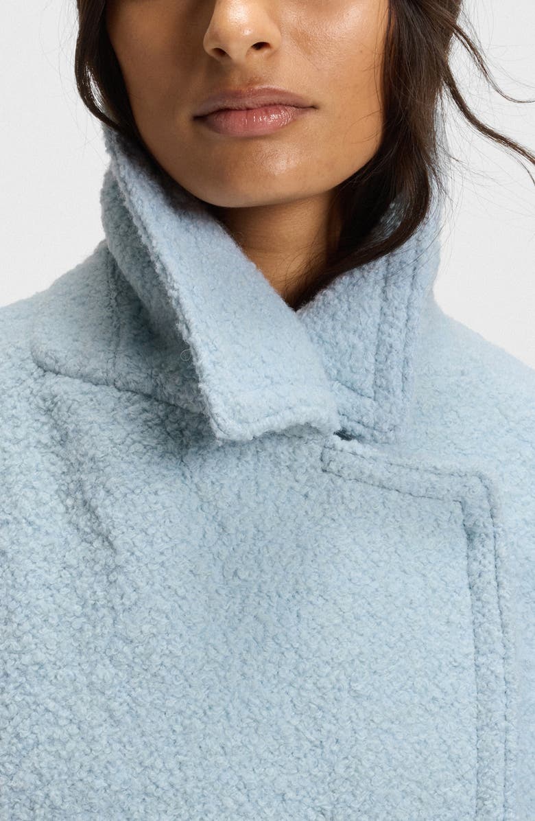 BOSS Orange Cabani Textured Double Breasted Jacket, Alternate, color, Light/ Pastel Blue