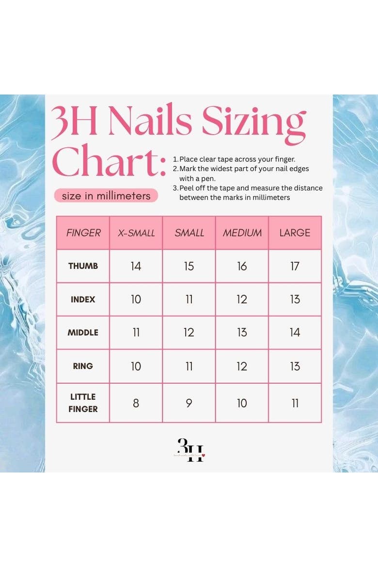 Celestial Butterfly - Long Almond Blue Press-On Nails, Alternate, color, Blue