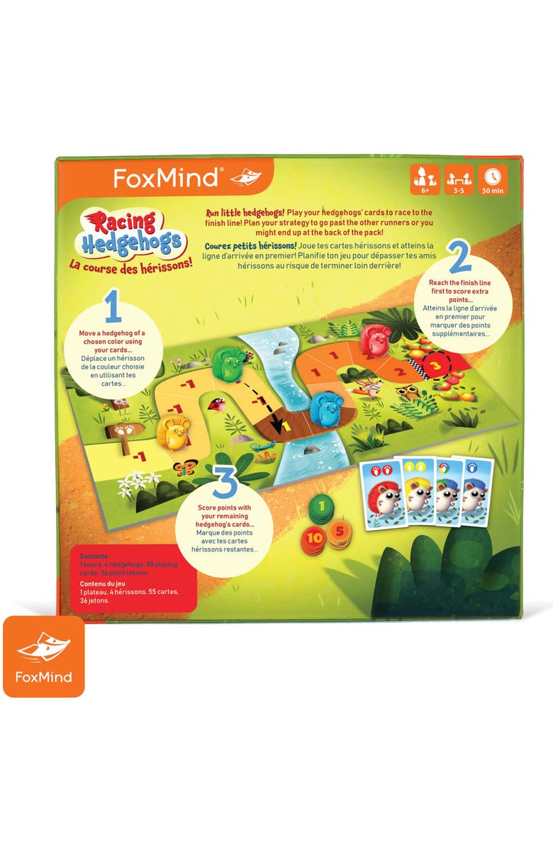 FoxMind Racing Hedgehogs Foxmind Games, Granna, Math Boardgame, Alternate, color, Multicolored