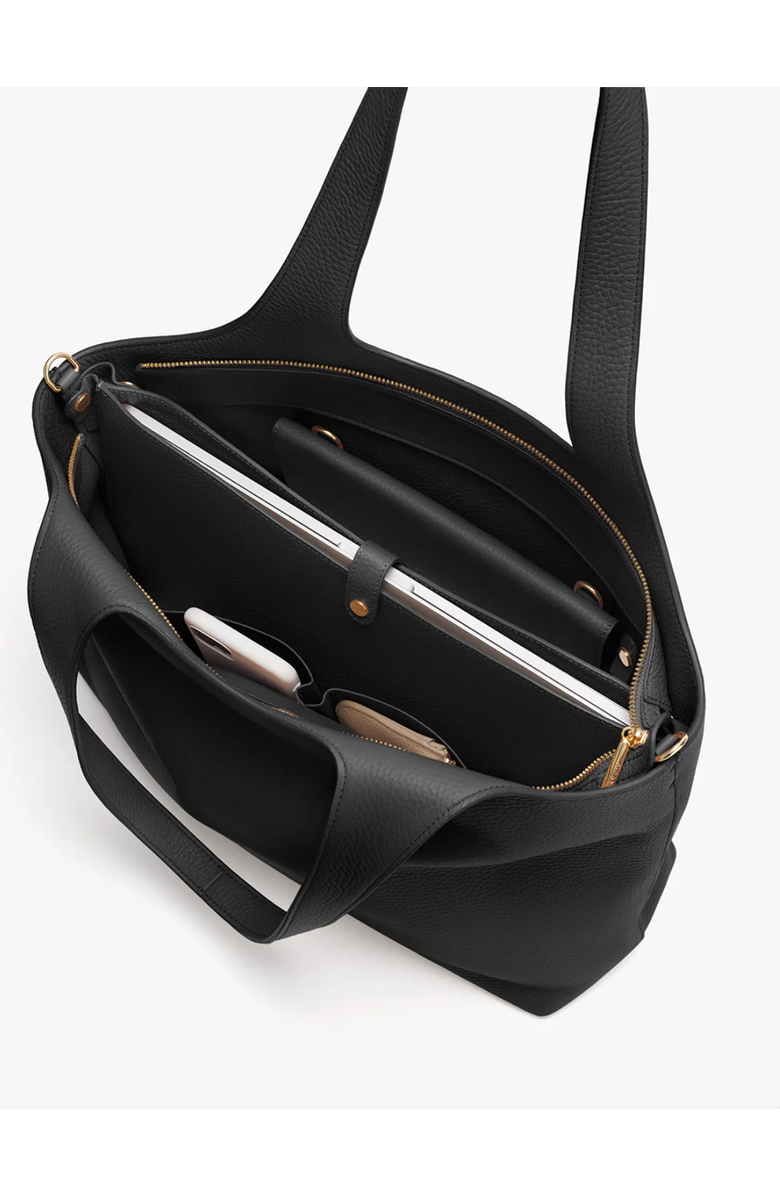 Cuyana System Zipper Tote 16-inch, Alternate, color, Black