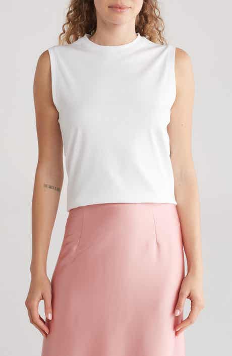 Vince Pima Cotton Easy Shell Tank