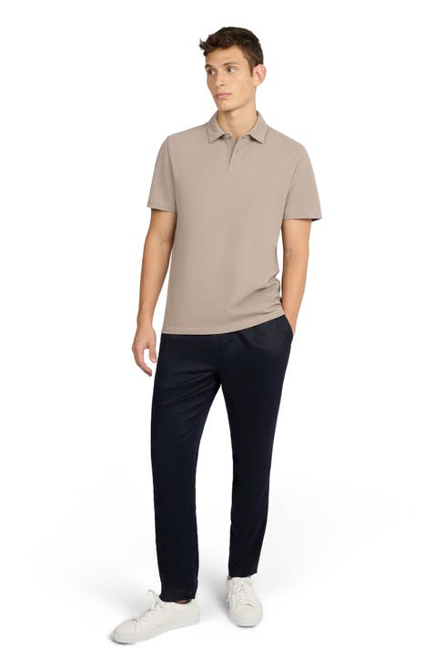 Short Sleeve Pique Polo