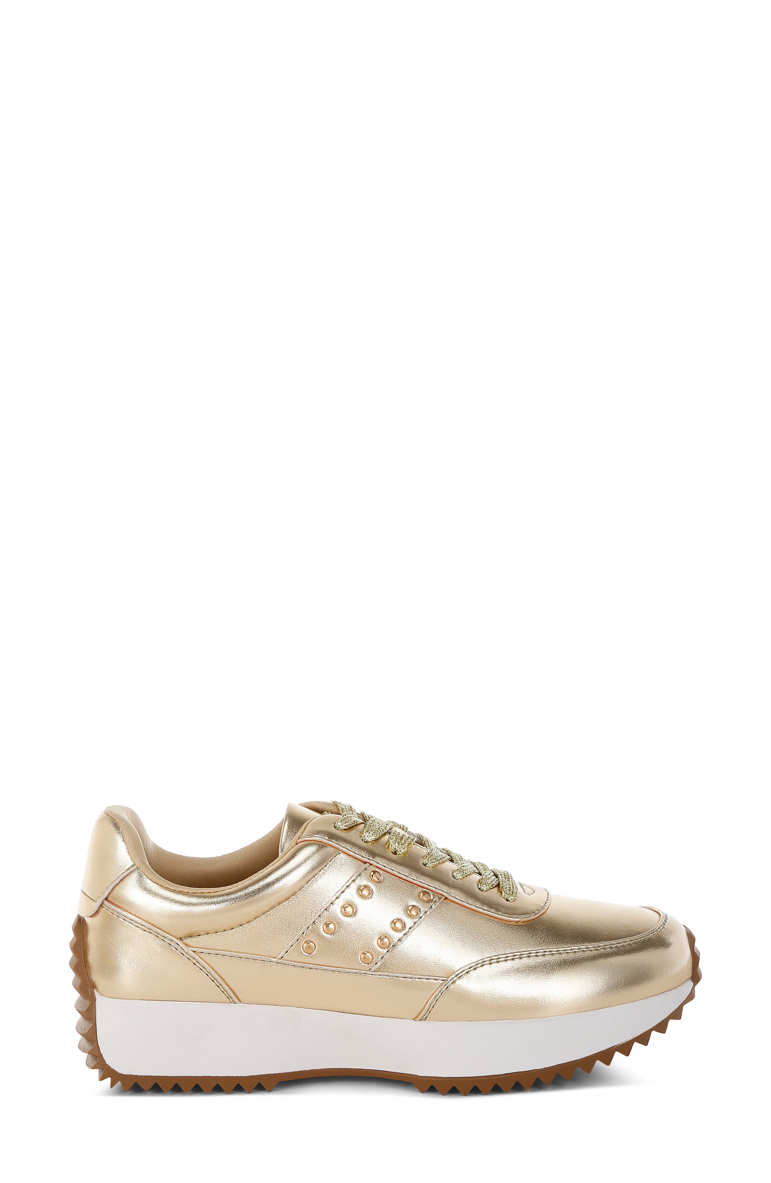 Rag & Co Mujori Sneaker, Alternate, color, Gold