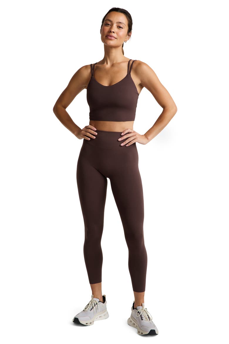 In the Zone Performance Cropped Tank, Alternate, color, COCOA PLUM
