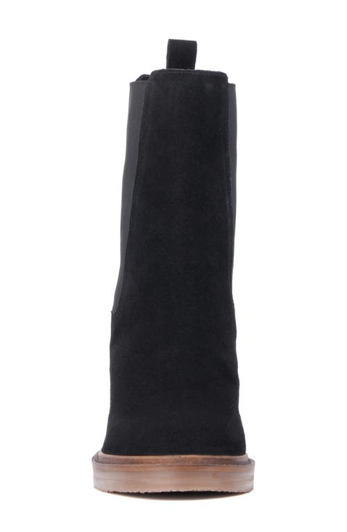 Vintage Foundry Elizabeth Hidden Wedge Boot In Black