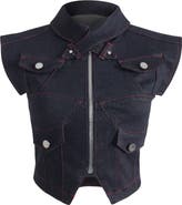 Jendue Davidson Cross Neck Vest