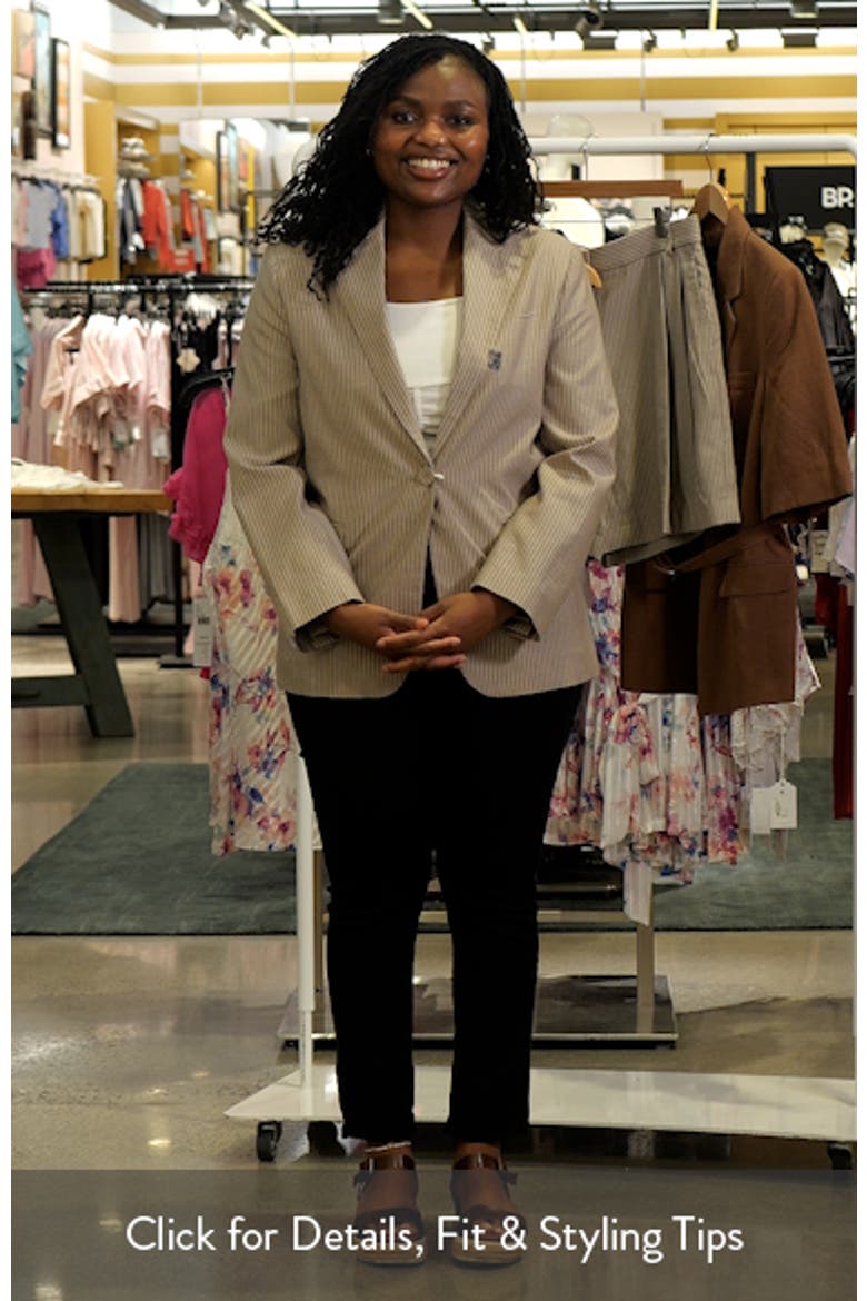 Vivian Pinstripe Blazer video