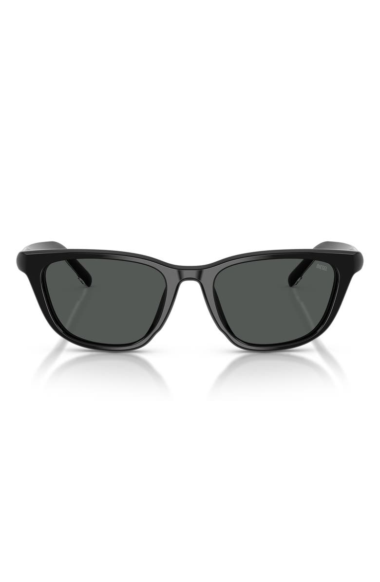 DIESEL<sup>®</sup> 52mm Cat Eye Sunglasses, Main, color, 