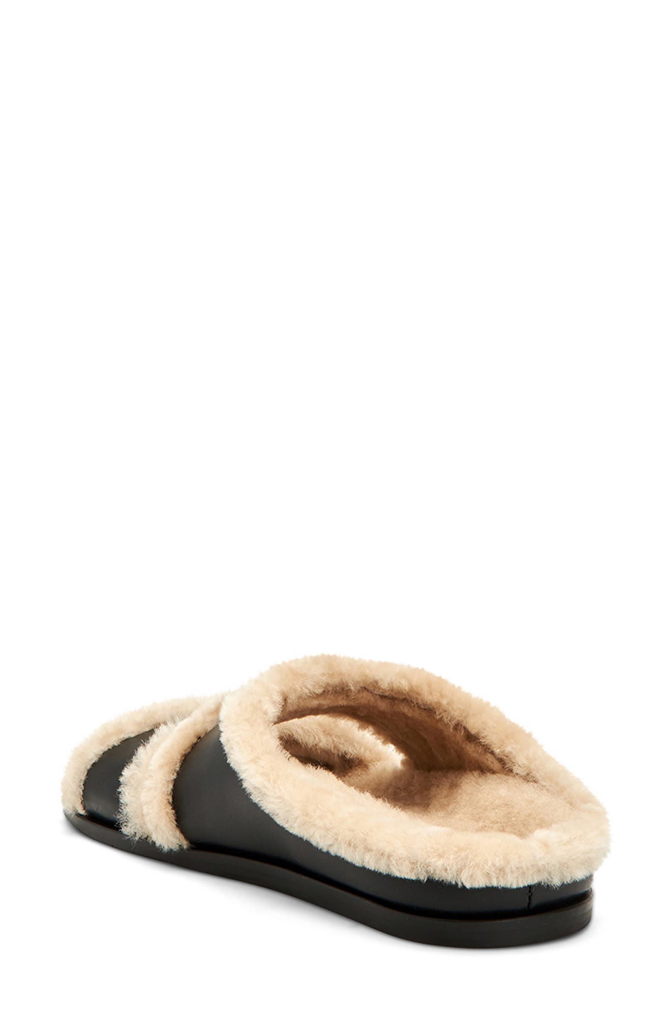 Aquatalia Imina Genuine Shearling Slipper, Alternate, color, 