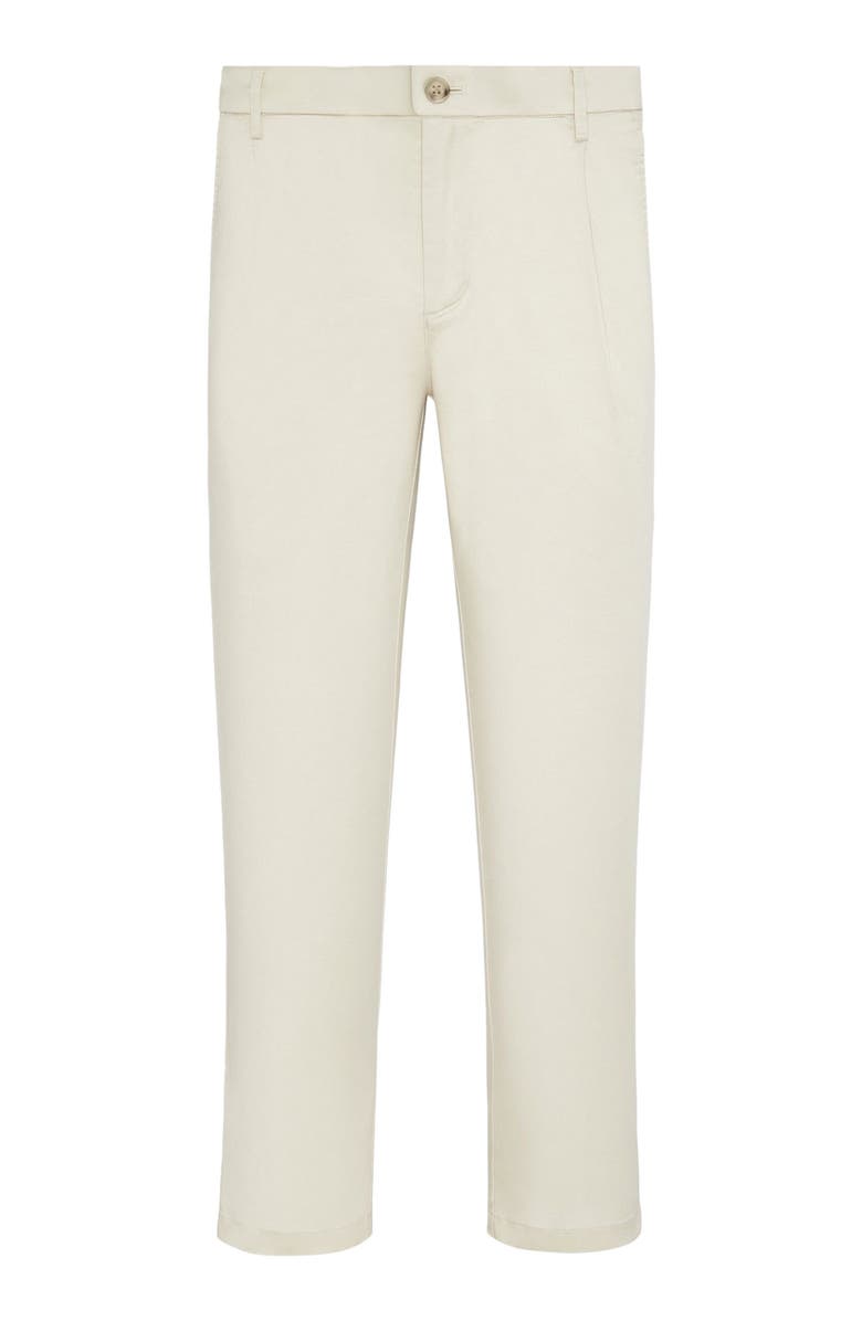 Onia Pull On Cotton Tencel Pant, Alternate, color, Stone