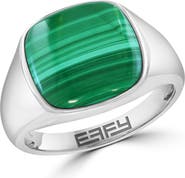 EFFY Malachite Statement Ring in Sterling Silver
