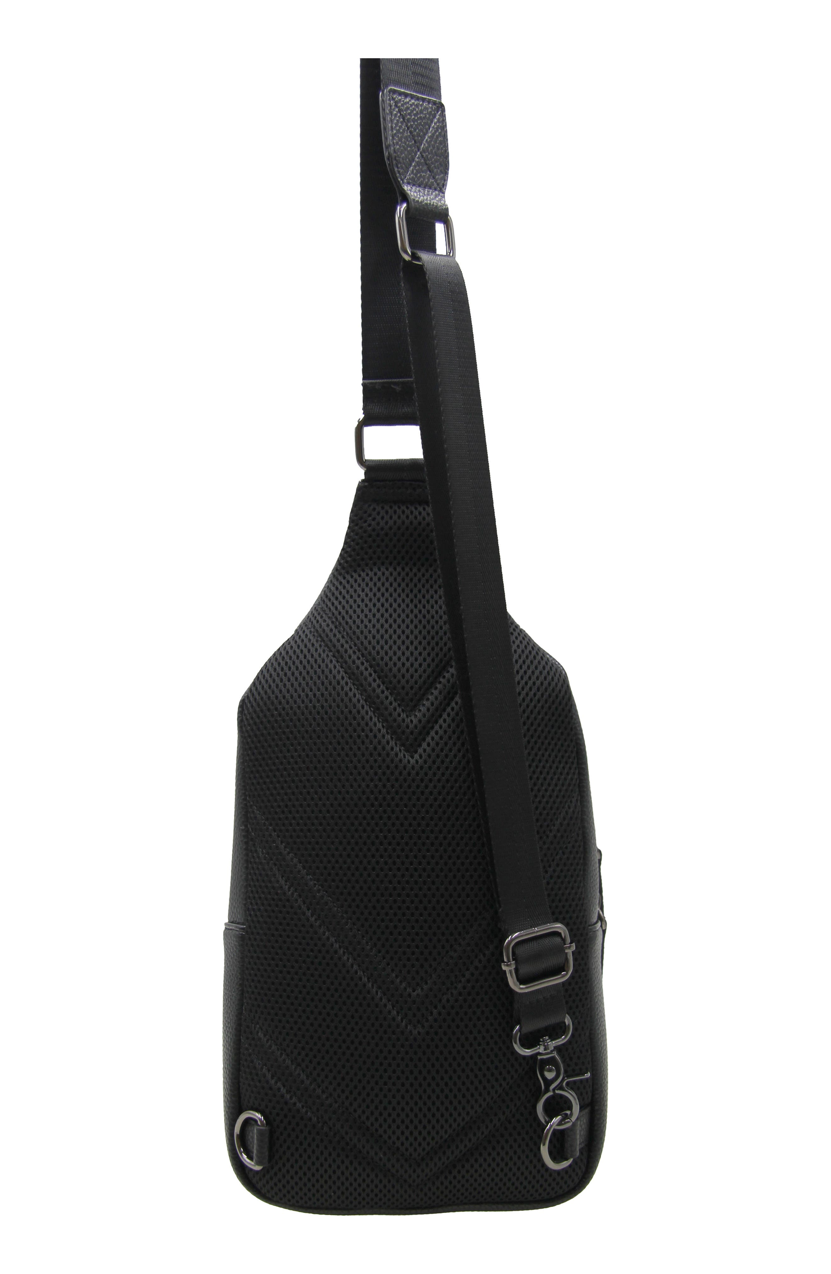 Robert Graham Dash Sling Crossbody Bag, Alternate, color, Black