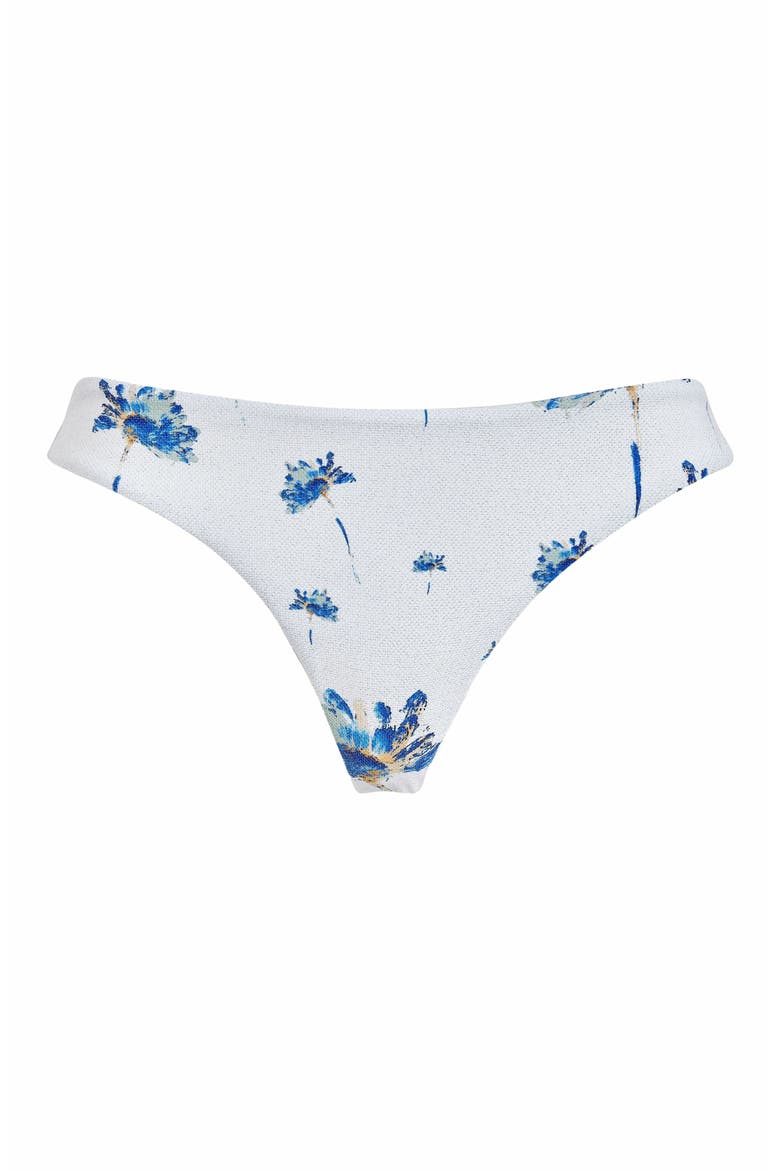 Women's Herbier Shiny Jersey Bikini Bottom, Main, color, OFF-WHITE
