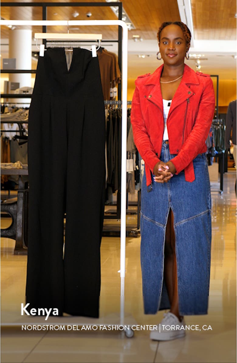 Fernanda Strapless Jumpsuit, sales video thumbnail