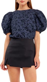 Endless Rose Textured Floral Blouse