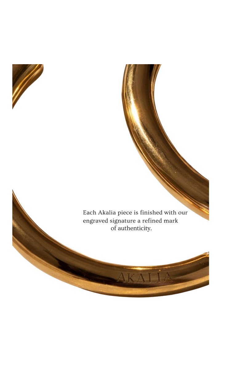 AKALIA Noir Chain Necklace, Alternate, color, Gold