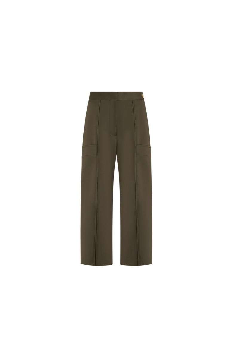 Callas Milano Wyeth Cropped-leg Pant, Main, color, Forest