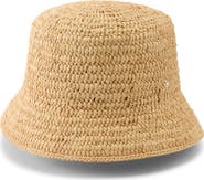 Helen Kaminski Chaturi Raffia Bucket Hat
