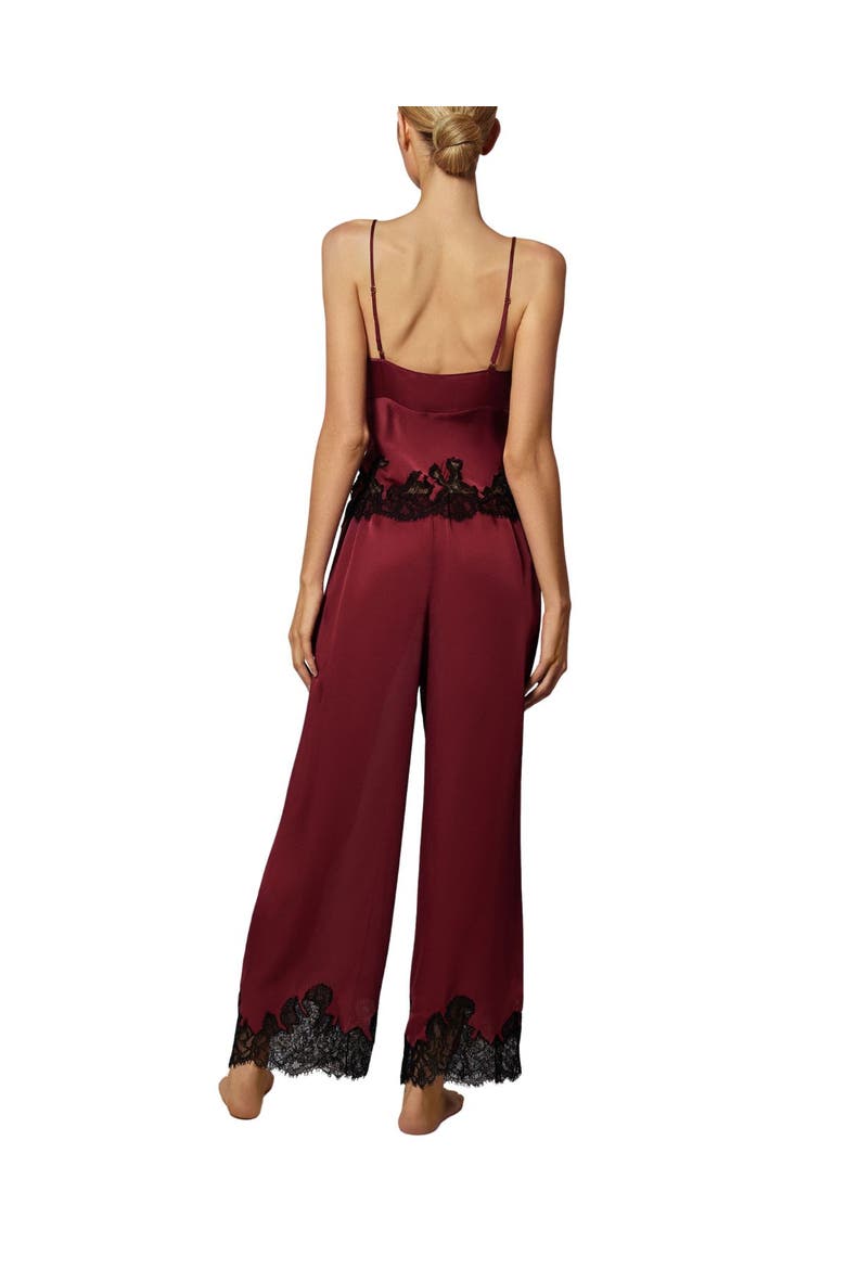 Giselle Pajama Pant, Alternate, color, BRICK DUST