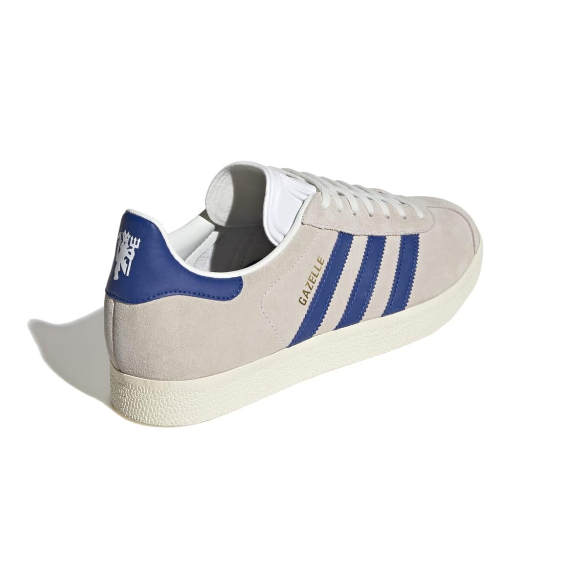 adidas Originals Men's adidas Originals White Manchester United x George Best Lifestyler Gazelle Shoes, Alternate, color, 