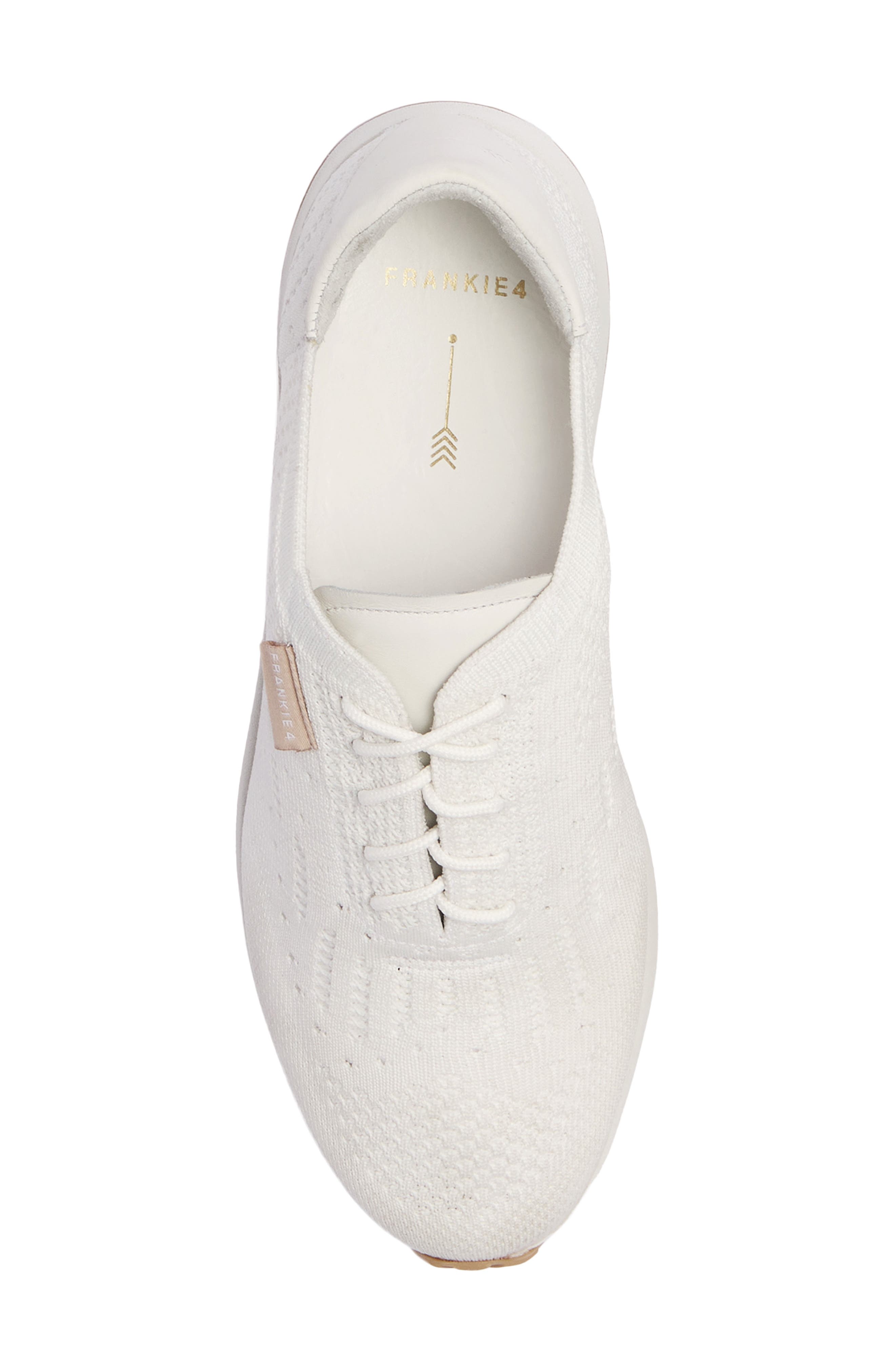 Dimity II Knit Sneaker, Alternate, color, WHITE KNIT