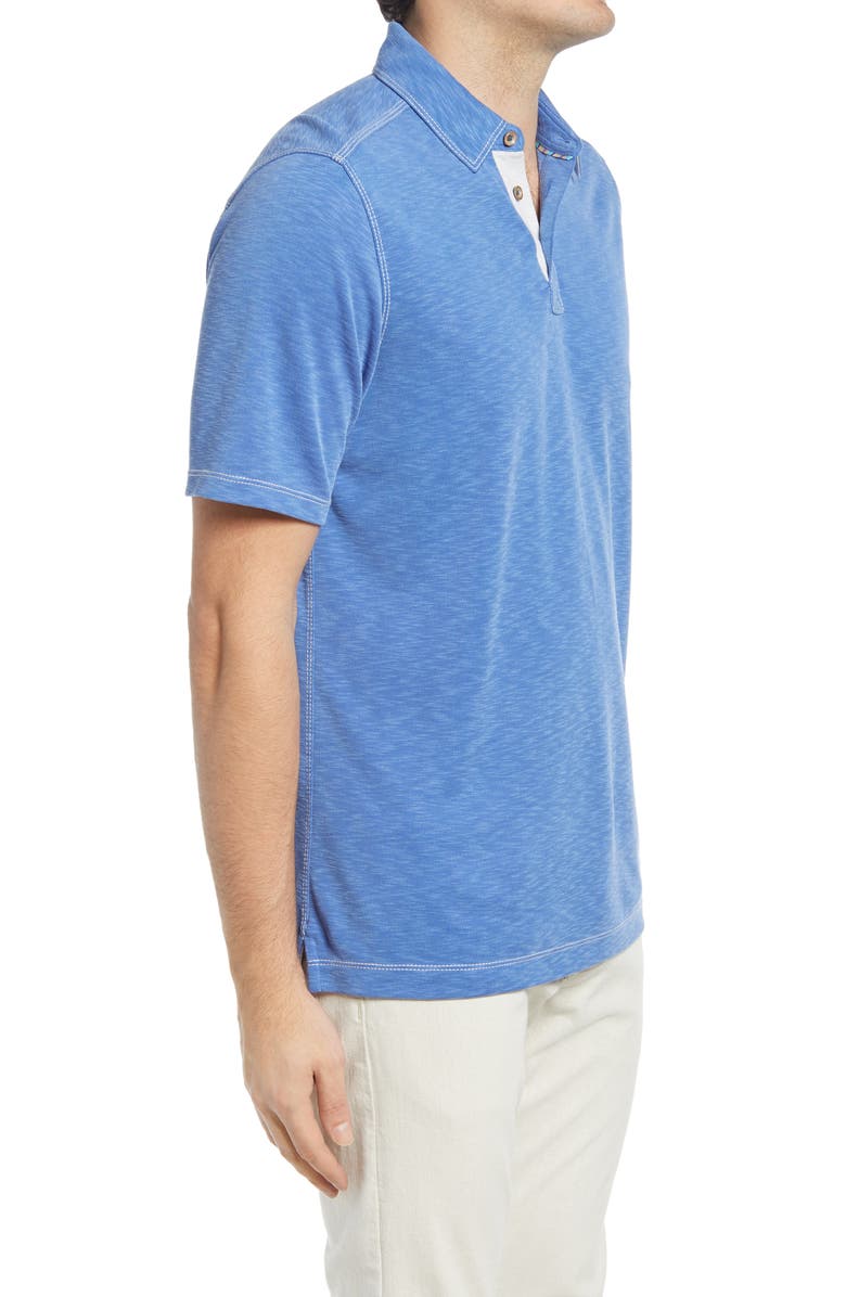 Johnston & Murphy Vintage Slub Jersey Polo, Alternate, color, 