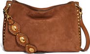 AIMEE Roma Suede Shoulder Bag