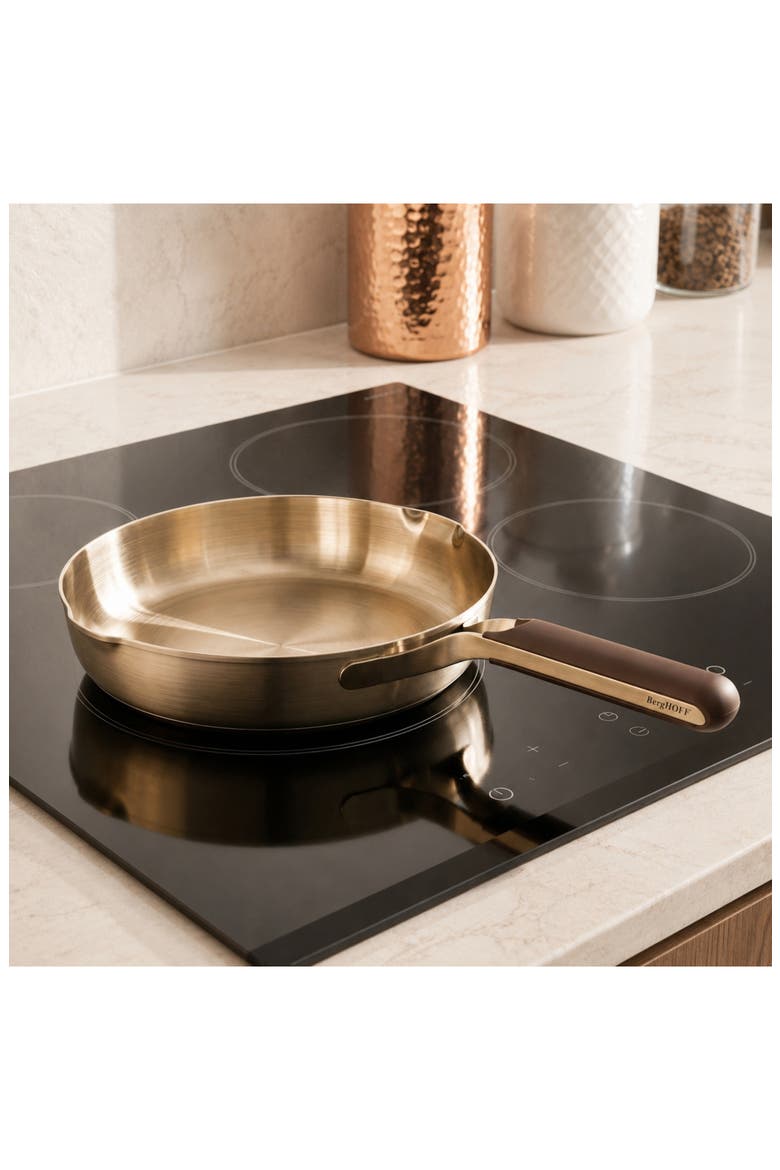 Elements 18/10 Stainless Steel Skillet, Alternate, color, PURPLE