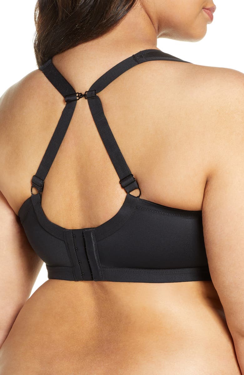 Freya Dynamic Wireless Soft Cup Sports Bra, Alternate, color, Jet