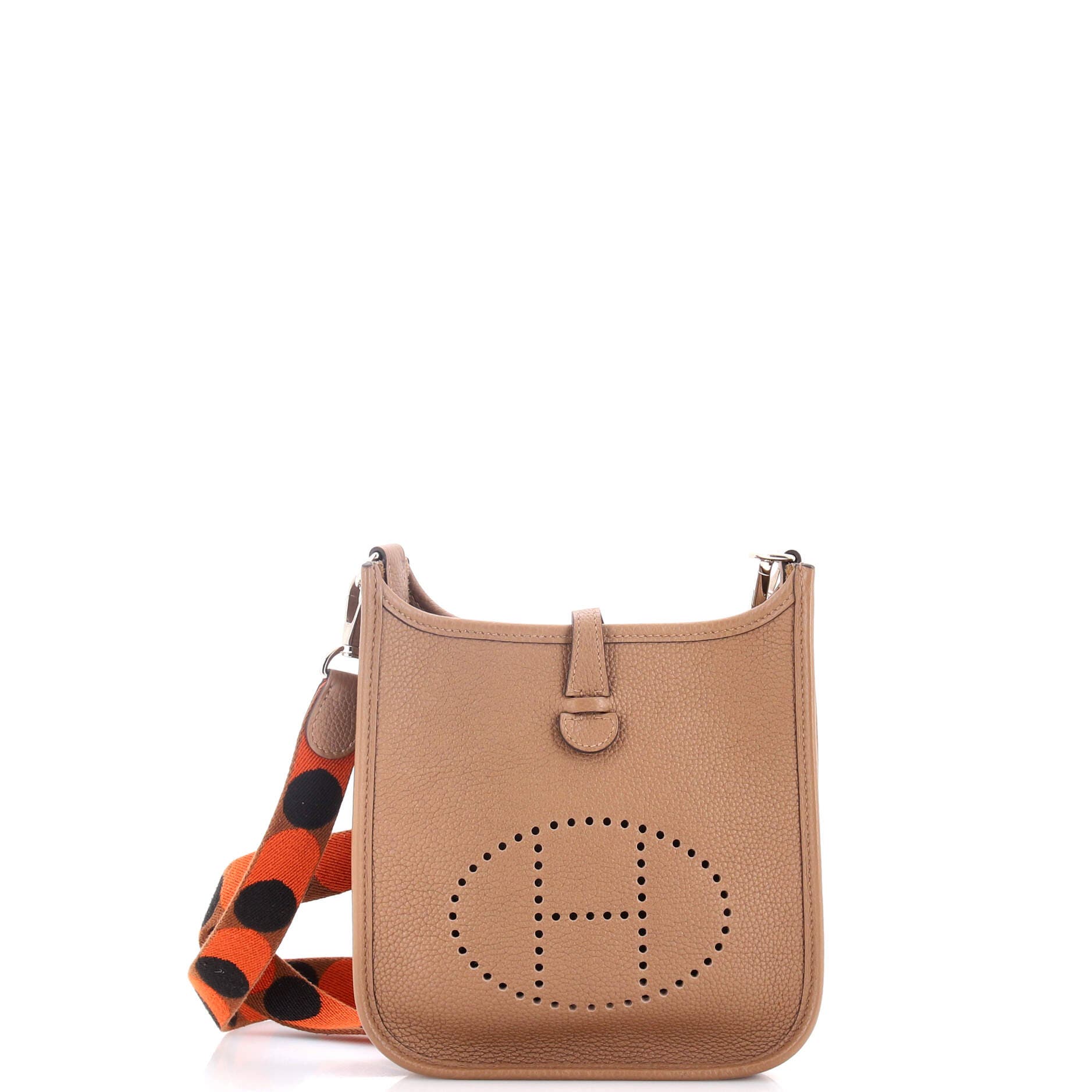 Pre-Owned Hermes Evelyne Bag Gen III Maurice TPM, Main, color, Beige De Weimar