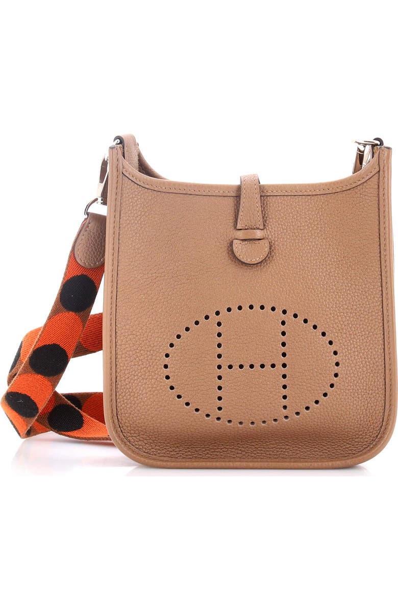 Pre-Owned Hermes Evelyne Bag Gen III Maurice TPM, Main, color, Beige De Weimar