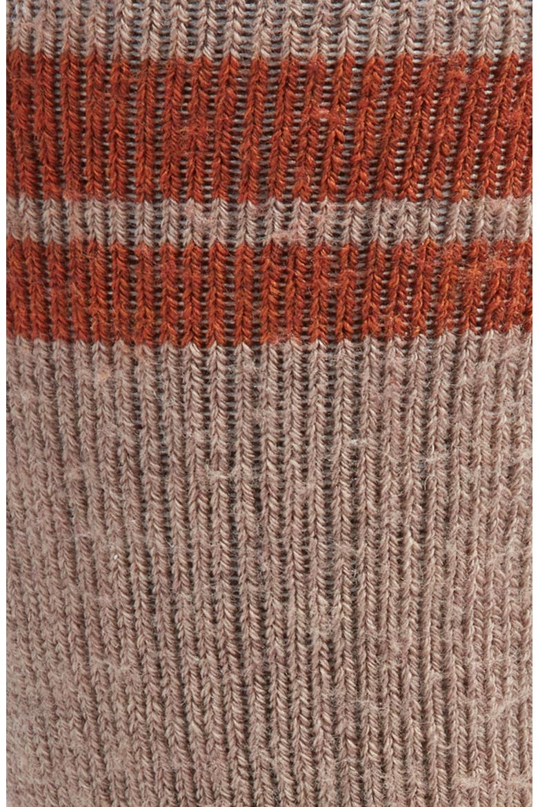 Mountaineer Maximum Cushion Tall Wool Blend Socks, Alternate, color, FOSSIL