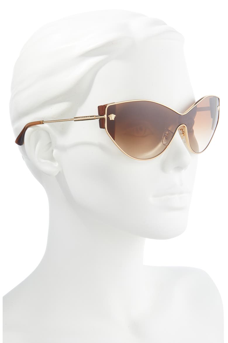 Cat Eye Sunglasses, Alternate, color, GOLD