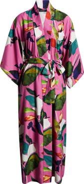Natori Daido Charmeuse Robe