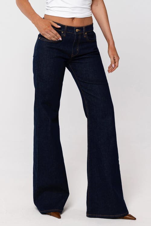 Rüdes Denim Rudes Denim The Grace Mid Rise Jean In Blue