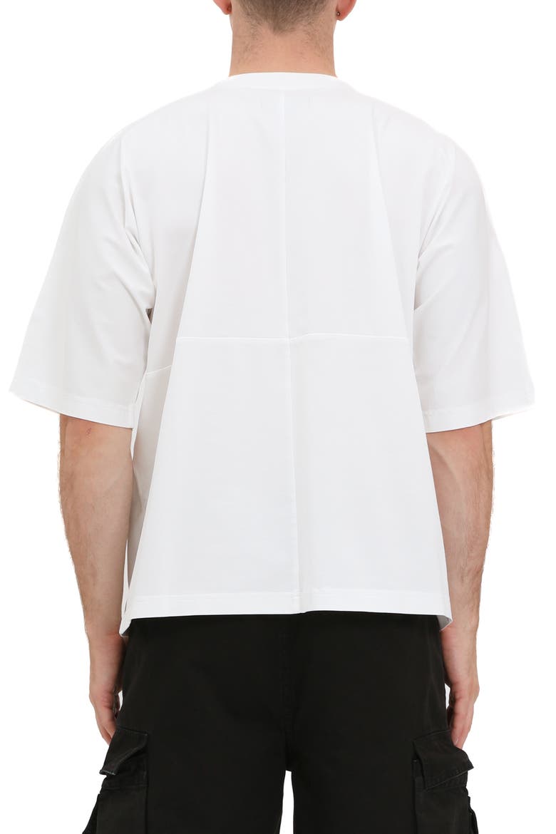 Mercerized Cotton Jersey T-Shirt, Alternate, color, WHITE